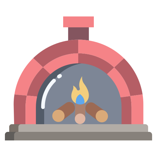 Wood oven pizza